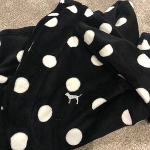 black and white robe